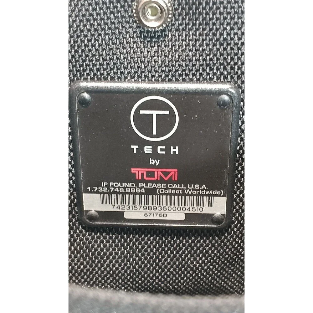 Tumi T-Tech Adventure Computer Bag Expandable Carry On Laptop 57175D